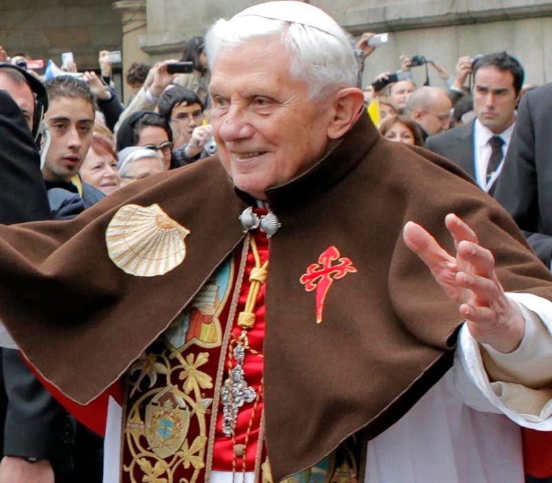 Benedicto XVI en Santiago de Compostela