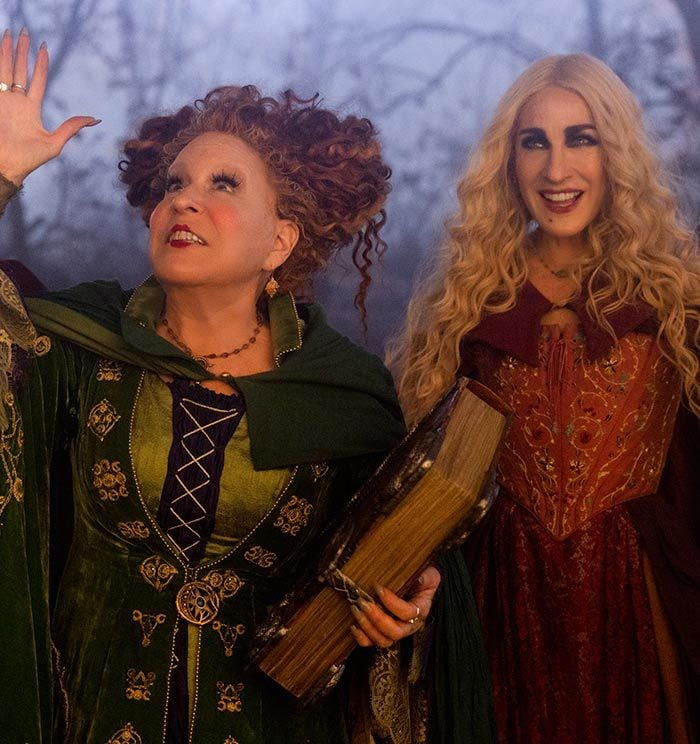 En 'Hocus Pocus 2' volvemos a ver al elenco original de tres brujas de Salem