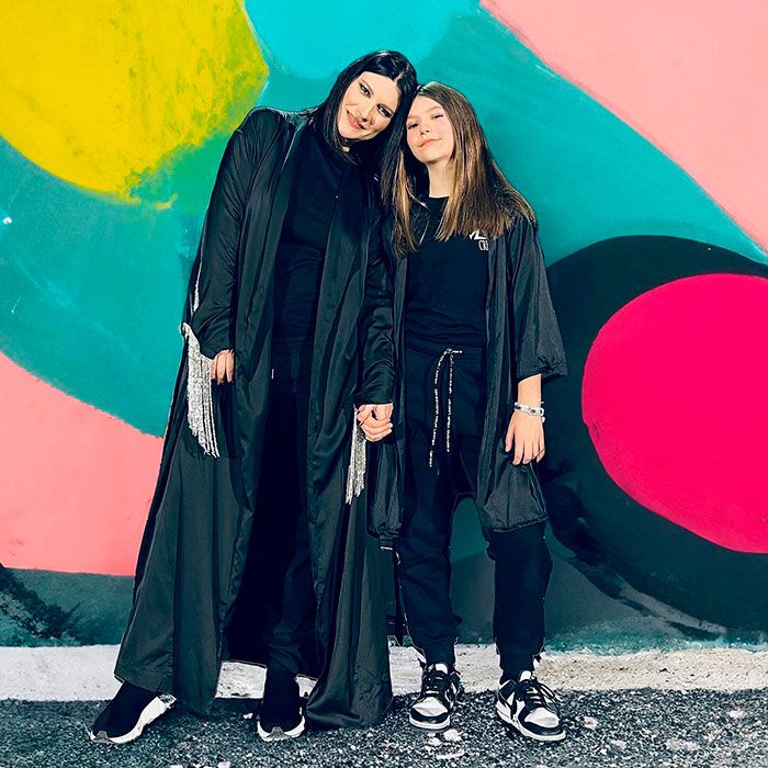 Laura Pausini y su hija Paola, una 'mini yo' de la diva italiana