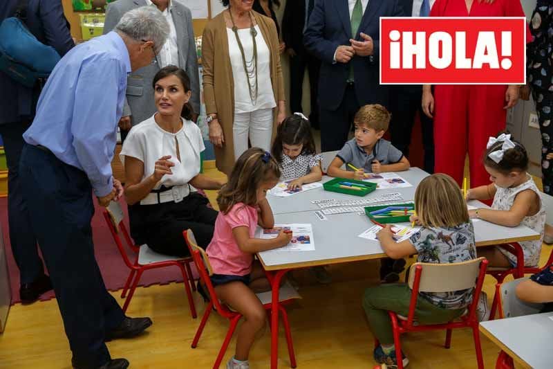 Doña Letizia inaugura el curso escolar