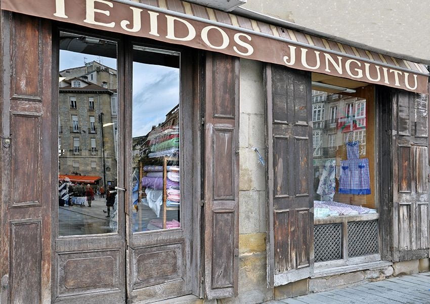 Tienda tradicional en Vitoria, País Vasco