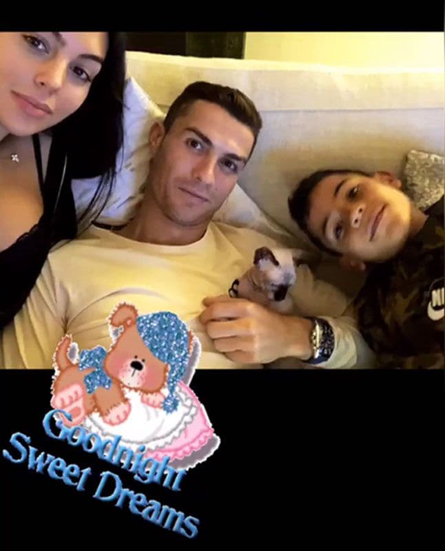 La familia de Cristiano Ronaldo