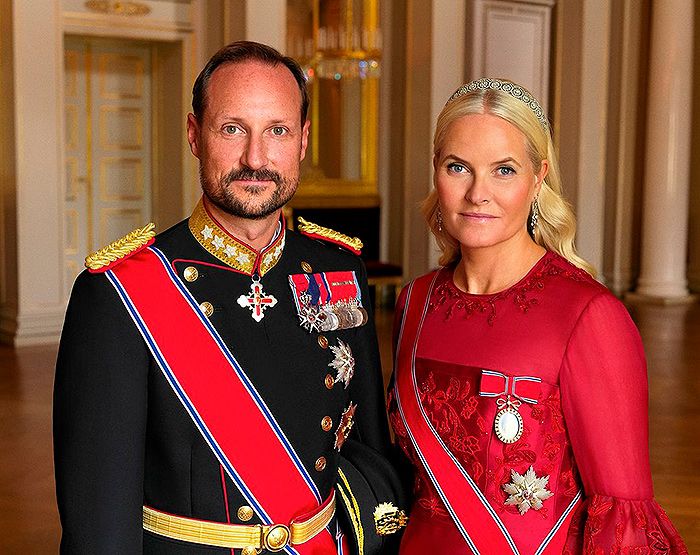 Haakon y Mette-Marit de Noruega