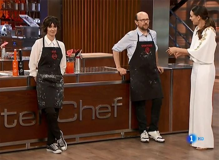 El encontronazo de Paz Vega con Santiago Segura en 'MasterChef Celebrity'