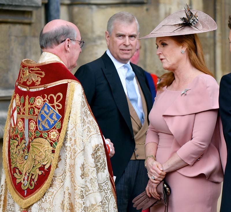 Príncipe Andrés y Sarah Ferguson