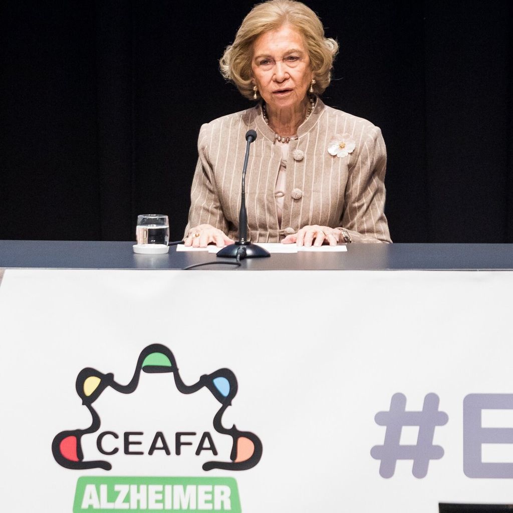 Queen Sofia Attends International Congress Of Alzheimer