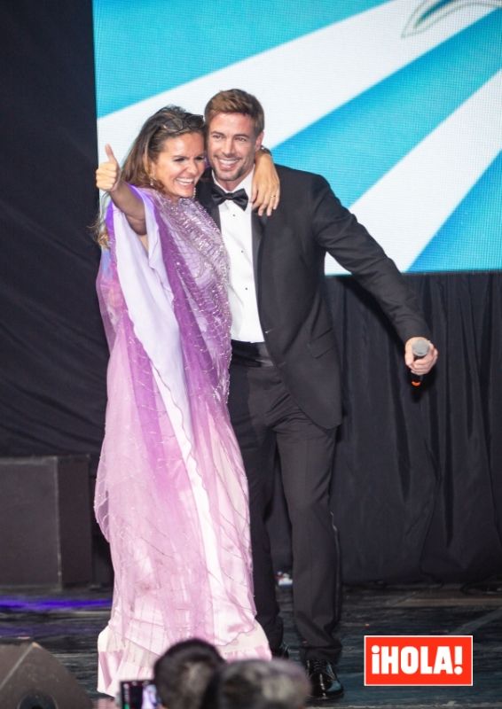 Sandra García-Sanjuán y William Levy en la Gala Starlite Porcelanosa 2022