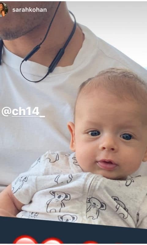 chicharito instagram baby son noah