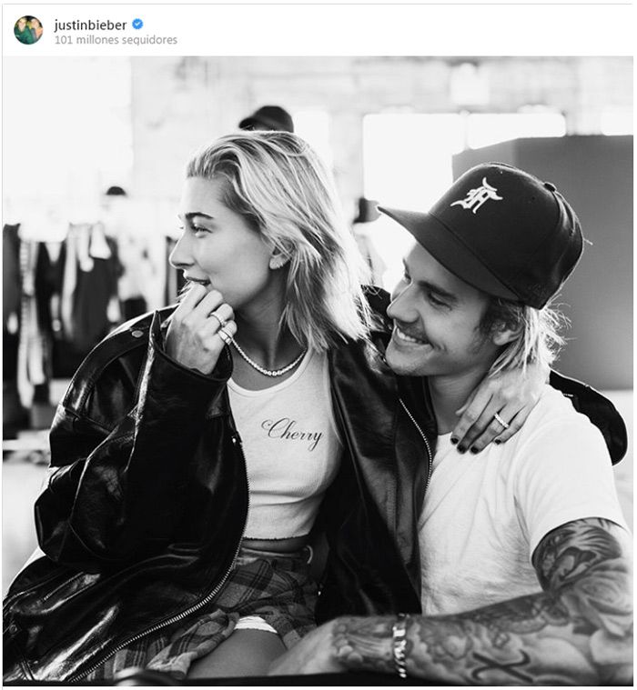 Justin Bieber confirma su compromiso con Hailey Baldwin con este romántico mensaje