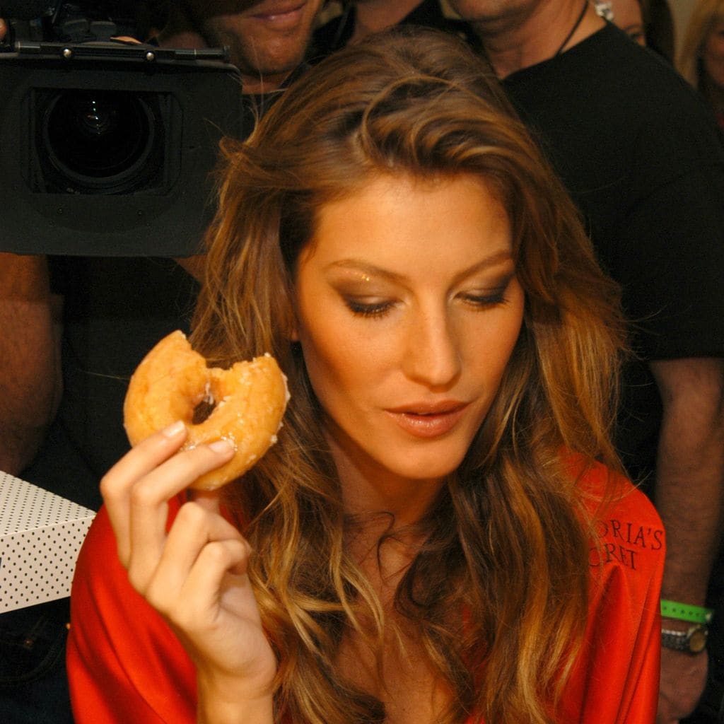 gisele b ndchen es fan de las donas