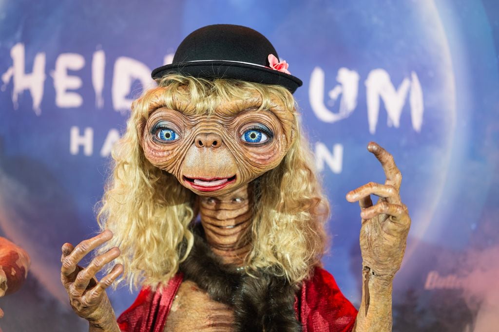 Heidi Klum se convirtió en una sorprendente versión de E.T.