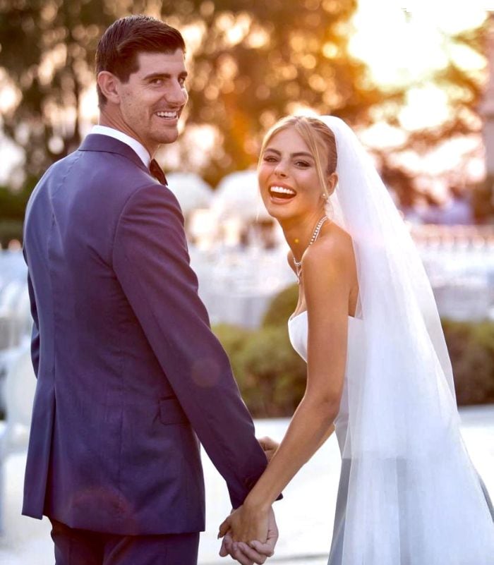 Boda de Thibaut Courtois y Mishel Gerzig