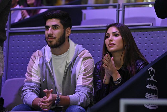 Carles Puyol y Vanesa Lorenzo, Helen y Rudy... tarde de parejas en la Copa Davis