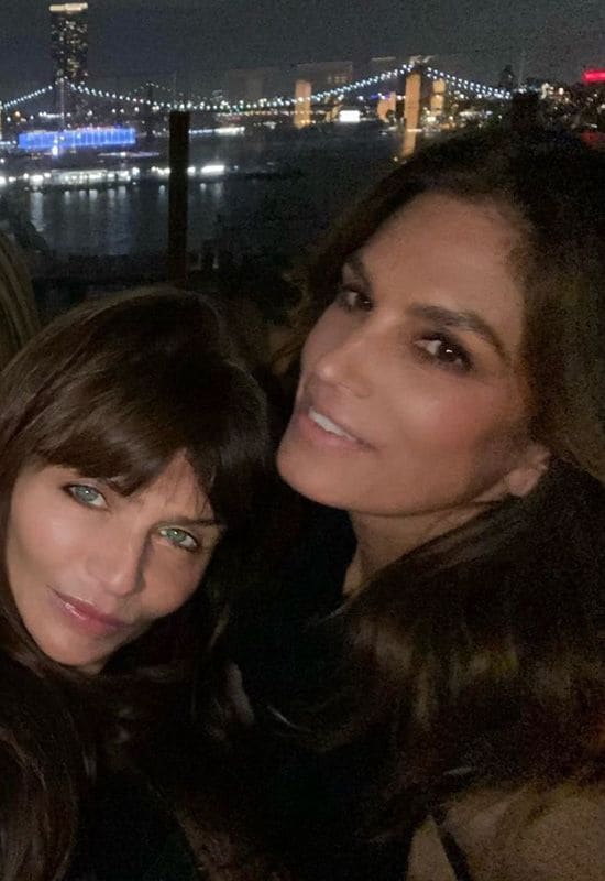 Cindy Crawford y Helena Christensen