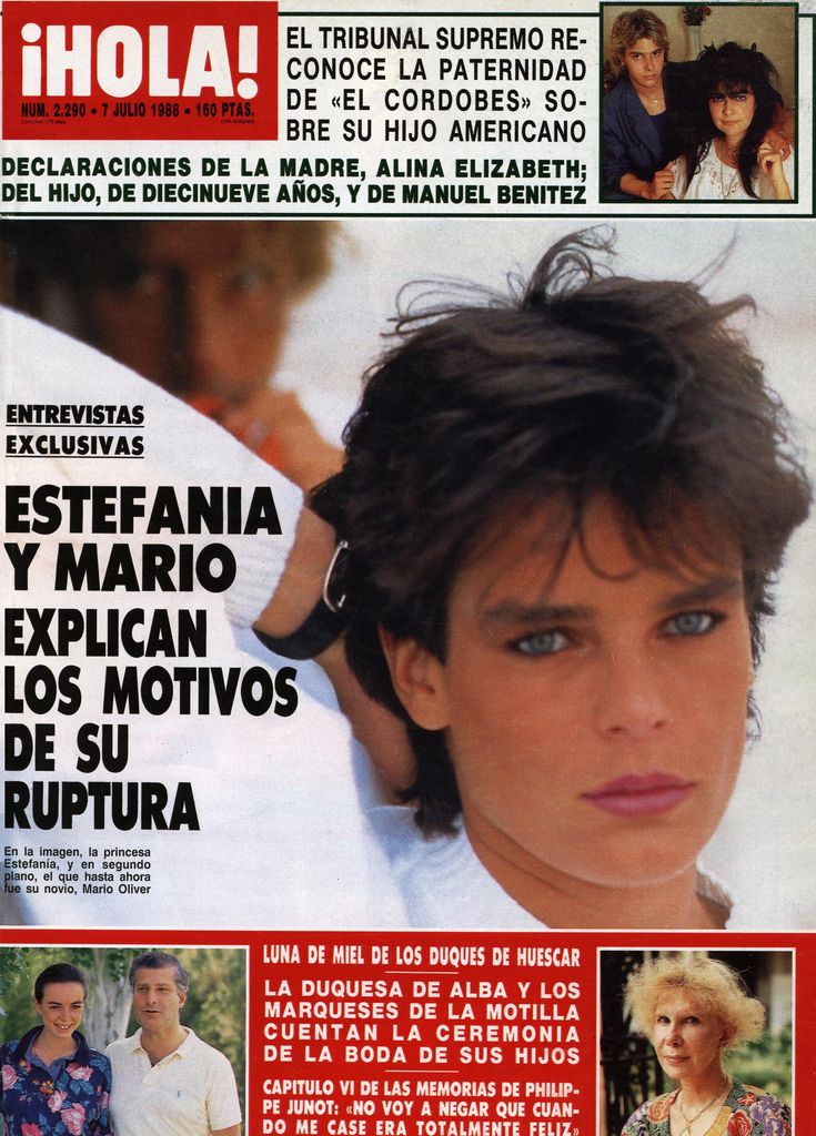 Portada mario Oliver Estefanía de Monaco