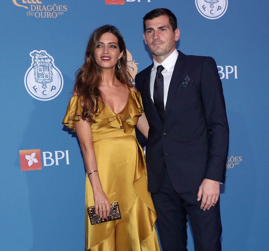 Sara Carbonero e Iker Casillas en la Gala de los Dragones de Oro