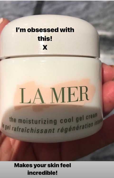 Crema La Mer Instagram Victoria Beckham