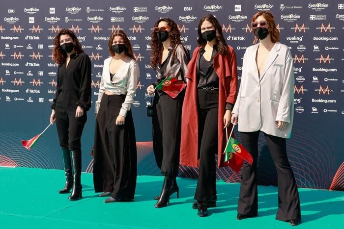 Portugal en la fiesta de inauguración de Eurovisión