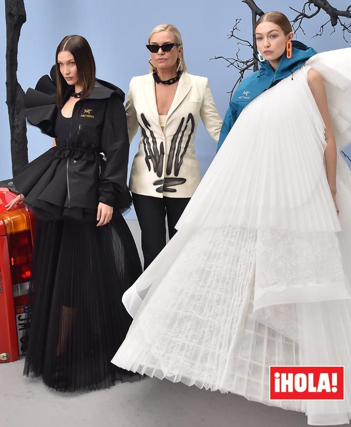 Yolanda Hadid pasarela hijas