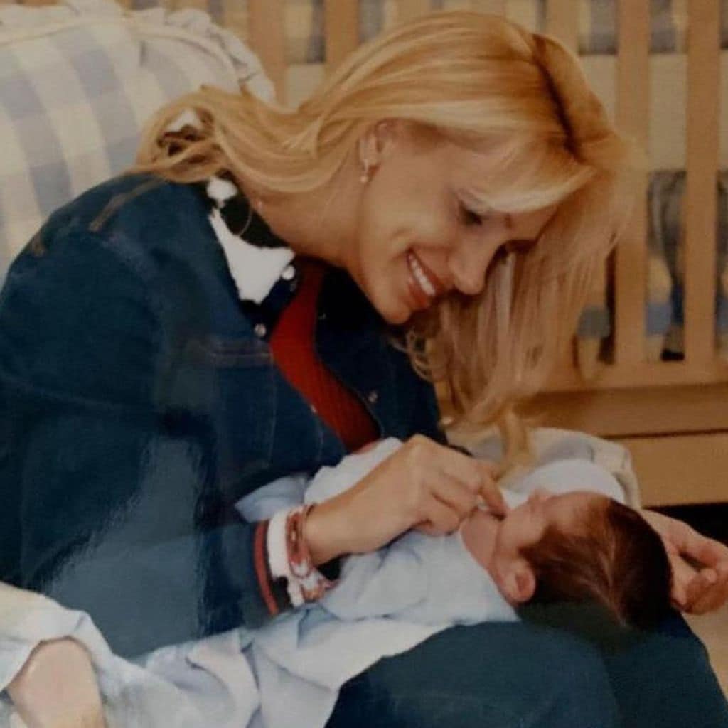 lili estefan y su hijo lorenzo