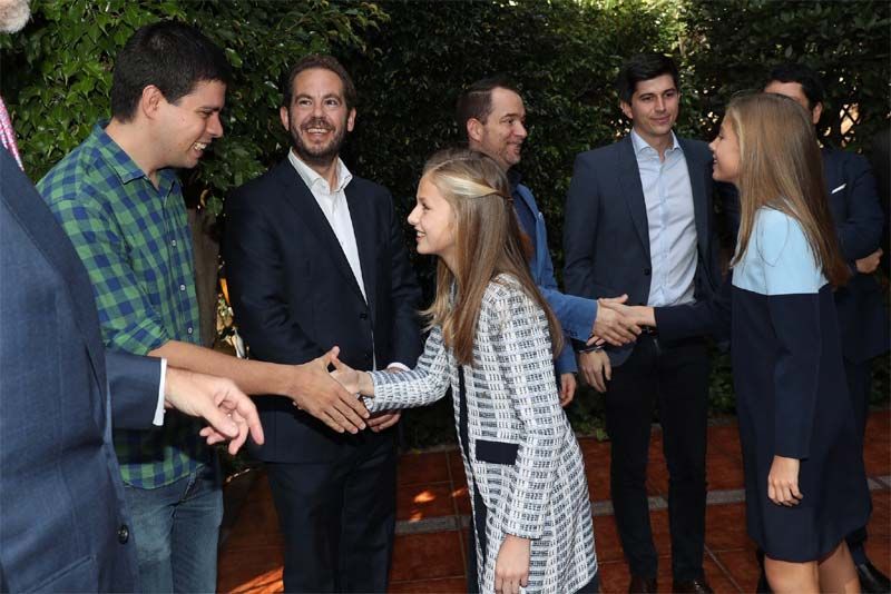 Los Reyes, la princesa Leonor y la infanta Sofía en los Premios Princesa de Girona