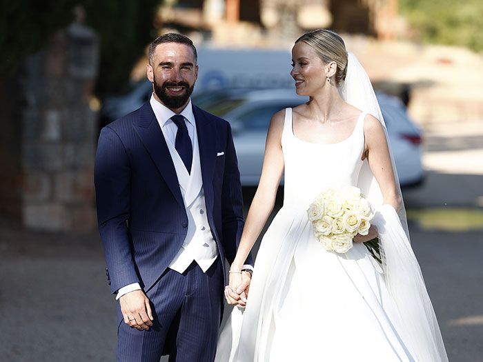 Las primeras imágenes de Dani Carvajal y Daphne Cañizares en su boda