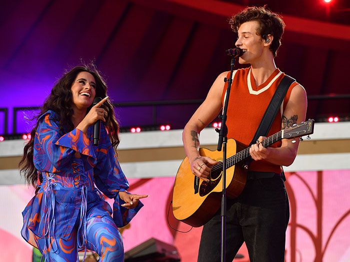 Imagen de Shawn Mendes con Camila Cabello