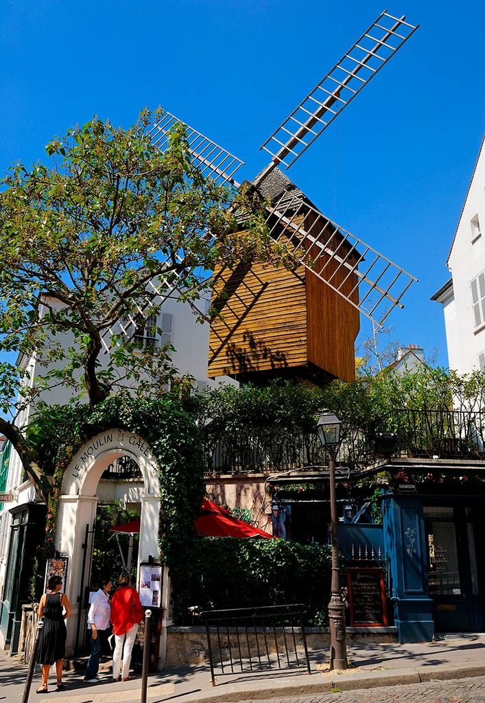 Molino de la Galette, Montmartre, París