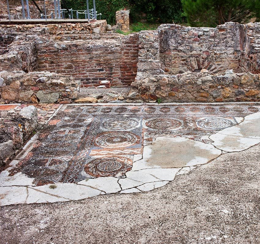 Villa romana Els Ametllers, Tossa de Mar, Costa Brava, Girona