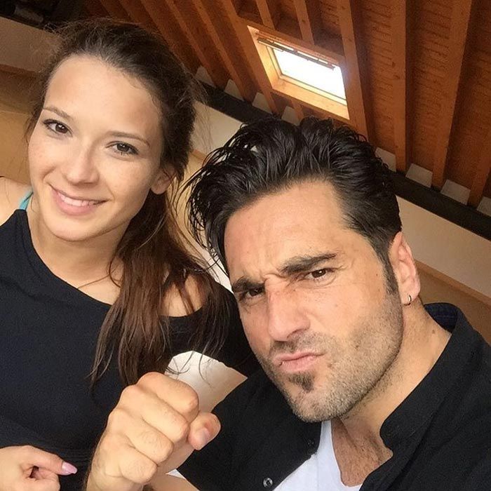 David Bustamante y Yana Olina