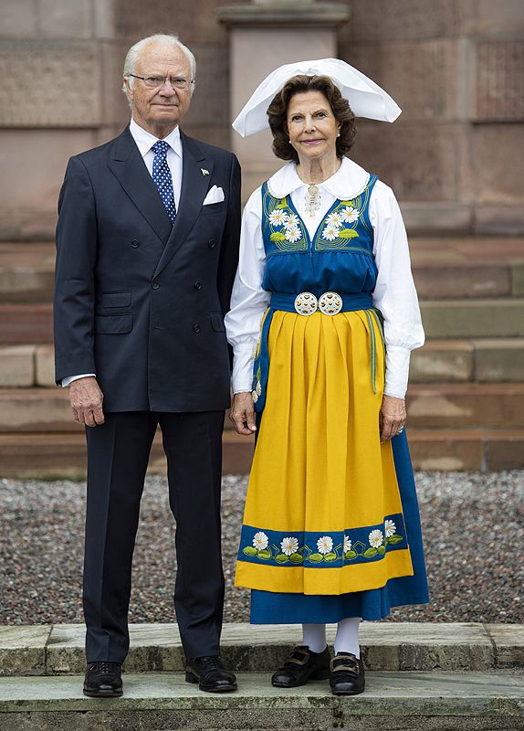 Carlos Gustavo y Silvia de Suecia