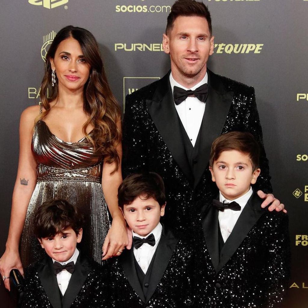 Lionel Messi y Antonela Roccuzzo