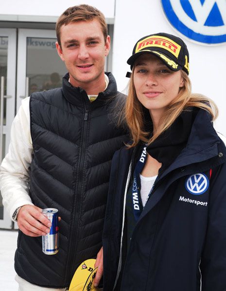 En mayo del 2014 Pierre Casiraghi se sumó a la Copa Scirocco disputada en Hockenheim, y lo ha hecho con el mejor apoyo posible: el de Beatrice Borromeo
