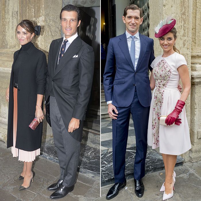 Laura Vecino, Naty Abascal, María Colonques... diferentes 'looks' de invitada para una boda en Sevilla