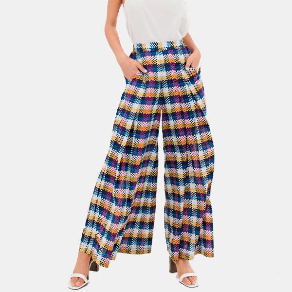 pantalones cuadros