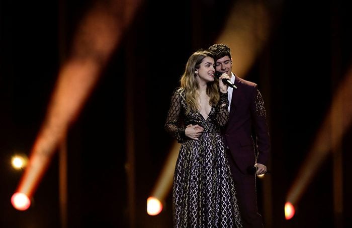 Amaia Romero y Alfred García en Eurovisión