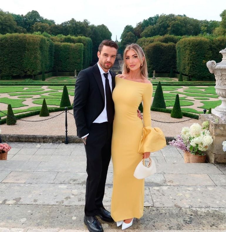 Liam Payne y Kate Cassidy posando juntos