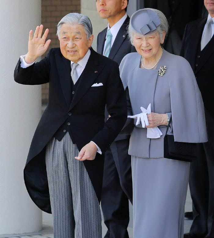 Akihito y Michiko de Japón