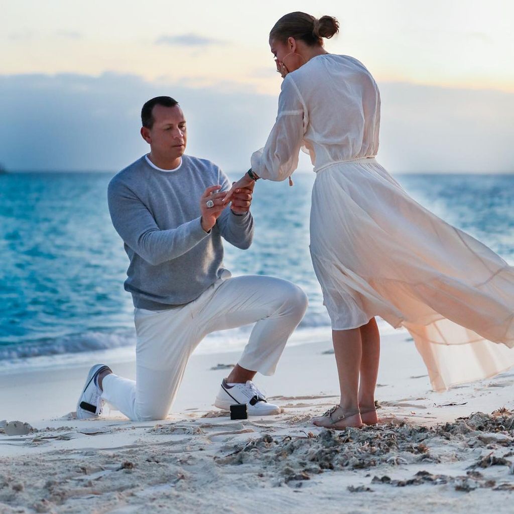 Jennifer Lopez y Alex Rodriguez