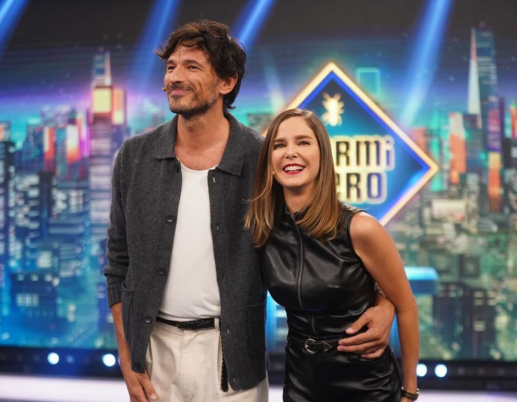 Andrés Velencoso and Natalia Sánchez in 'El Hormiguero'