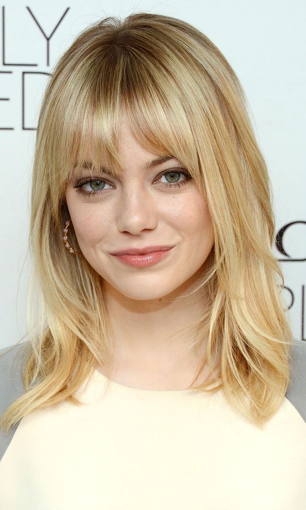 emma stone luce un hair cut ideal para melenas finas y escasas