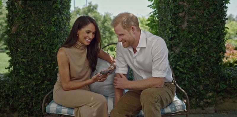 Meghan Markle y el príncipe Harry 