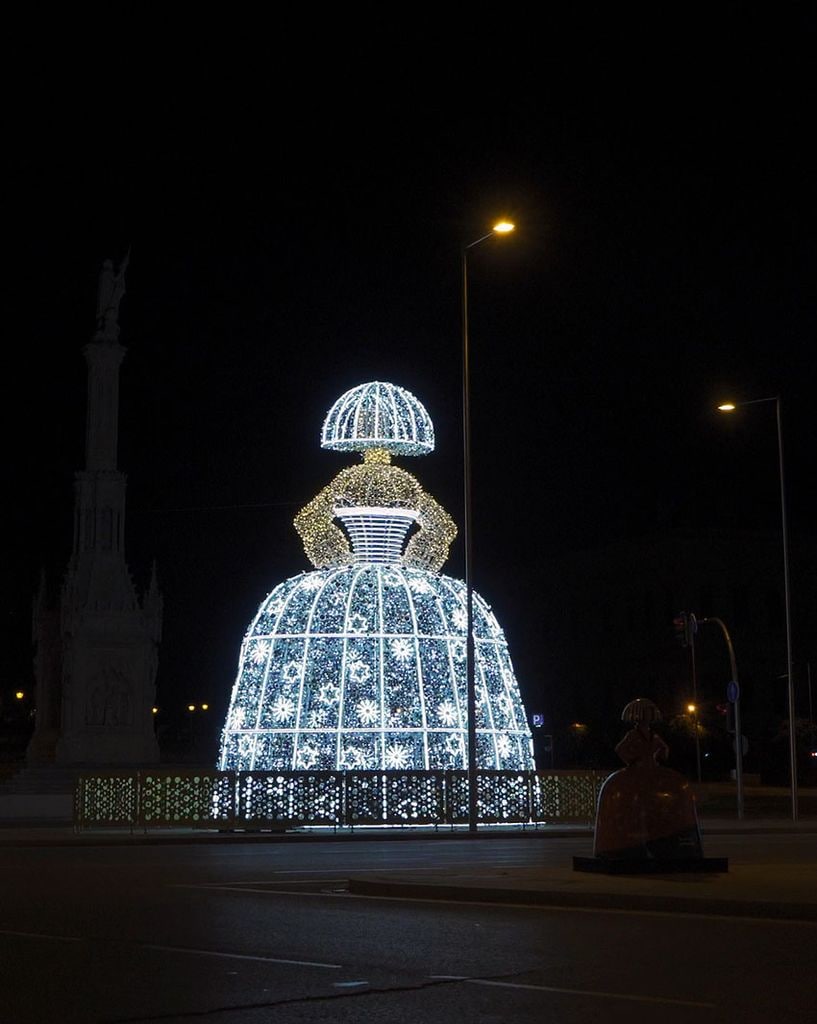 luces navidad madrid menina colon