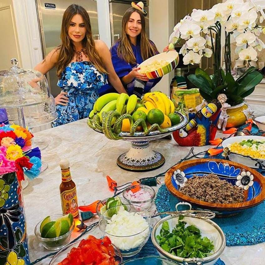 sofia vergara cocina