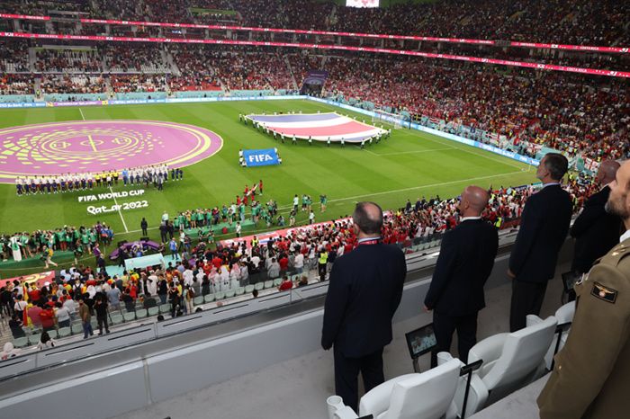 Felipe VI en el Mundial de Qatar