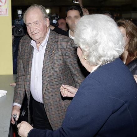 El Rey Juan Carlos en el Rastrillo