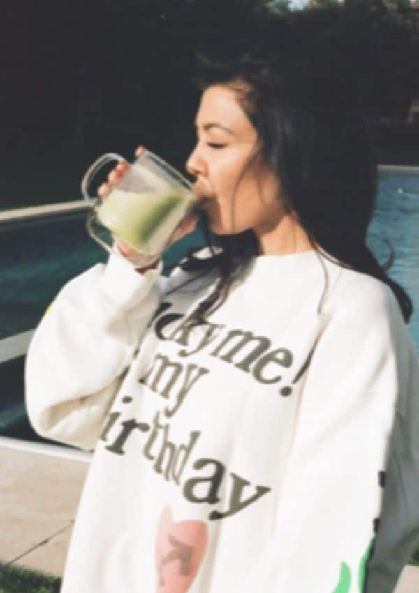 matcha latte kourtney a