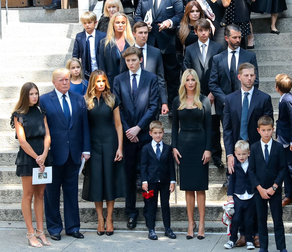 La familia Trump al completo