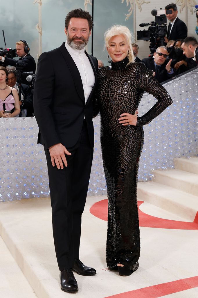 Hugh Jackman y Deborra-Lee Furness en la Met Gala de 2023