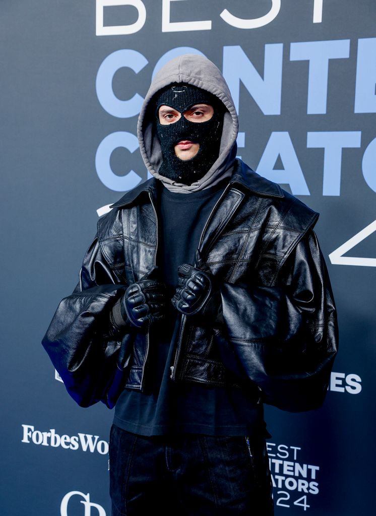 Ceciarmy en el photocall de Forbes Best Content Creators 2024